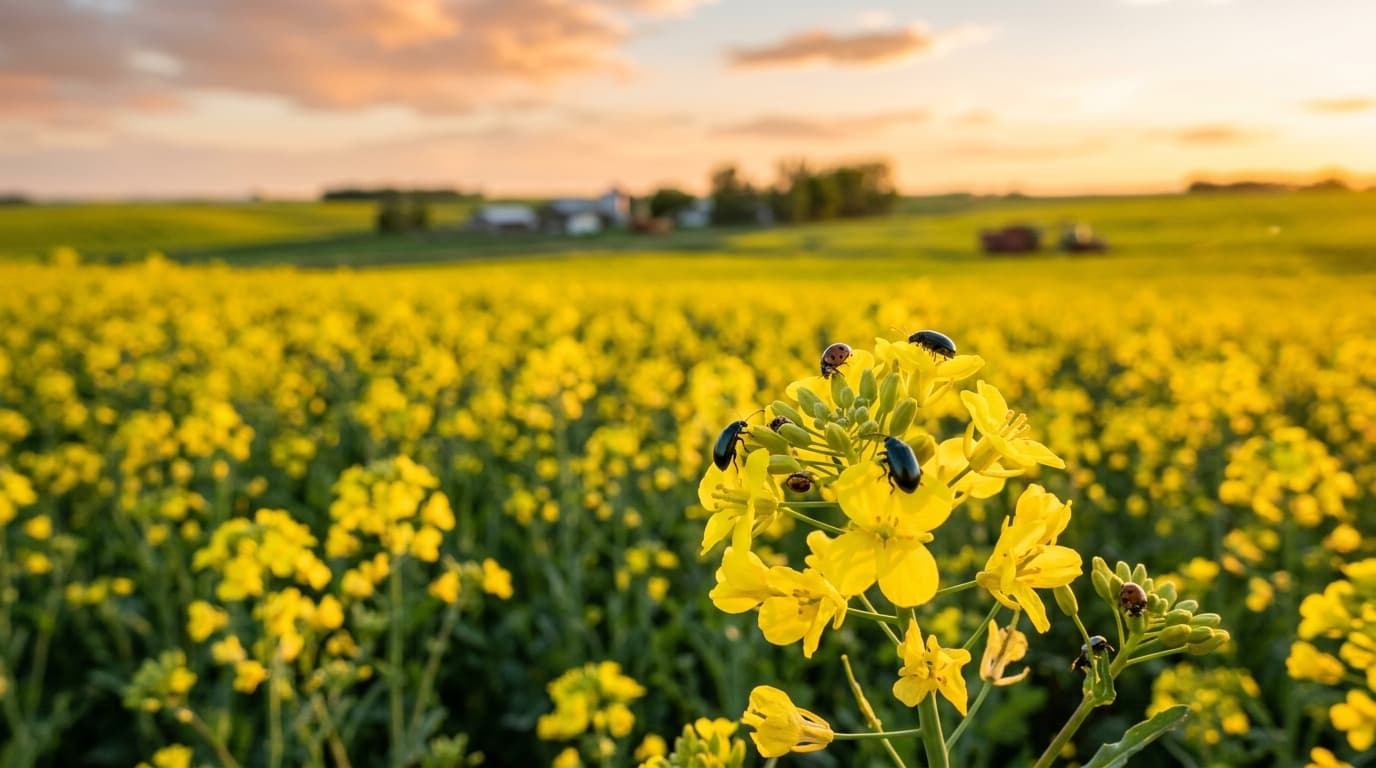 Prairie Canola Planning: Target Stands & Flea Beetle Prep